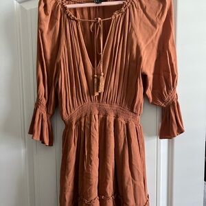 Forever 21 Terracotta Bohemian Dress